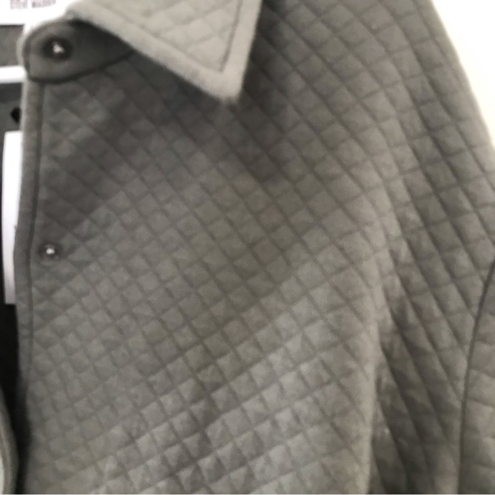 BB Dakota by Steve Madden Green Quilted Knit Utility Jacket - Picture 3 of 8